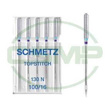 SCHMETZ TOPSTITCH SIZE 100 PACK OF 5 NEEDLES