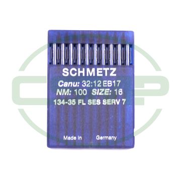 134-35 FL SES SERV7 SIZE 100 PACK OF 10 NEEDLES SCHMETZ