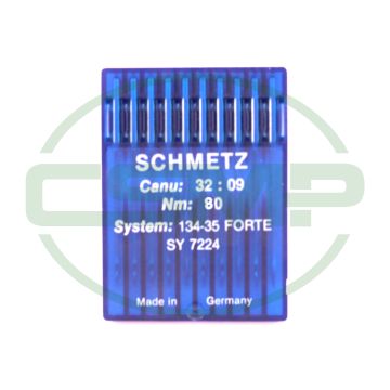 134-35 FORTE SIZE 80 PACK OF 10 NEEDLES SCHMETZ