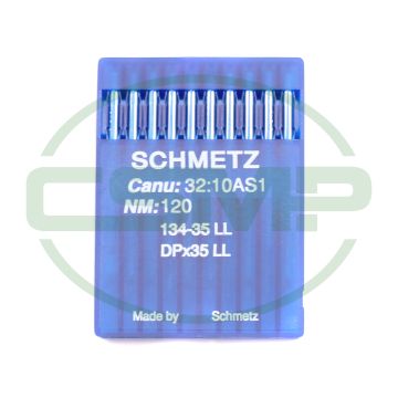 134-35LL SIZE 120 PACK OF 10 NEEDLES SCHMETZ