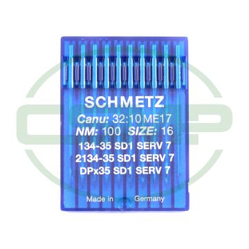 134-35SD1SERV7 SIZE 100 PACK OF 10 NEEDLES SCHMETZ