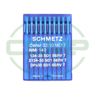 134-35SD1SERV7 SIZE 140 PACK OF 10 NEEDLES SCHMETZ