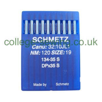 134-35S SIZE 120 PACK OF 10 NEEDLES SCHMETZ