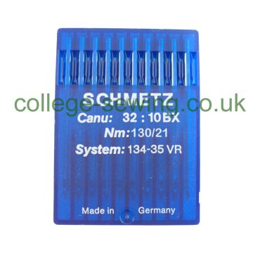 134-35VR SIZE 130 PACK OF 10 NEEDLES SCHMETZ