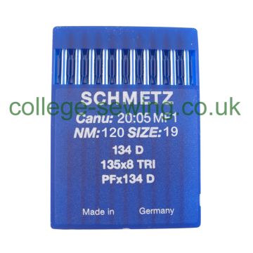 134D SIZE 120 PACK OF 10 NEEDLES SCHMETZ