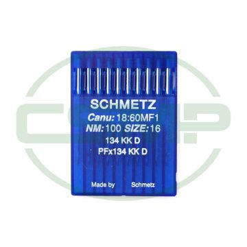 134KKD SIZE 100 PACK OF 10 NEEDLES SCHMETZ