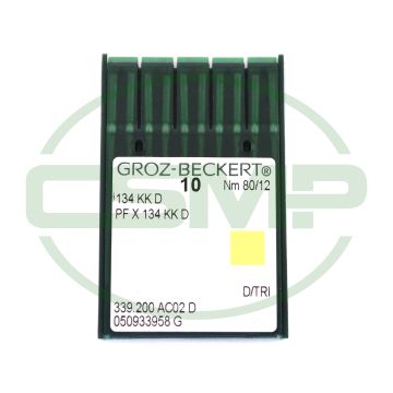 134KKD SIZE 80 PACK OF 10 NEEDLES GROZ BECKERT