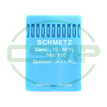 134KK PCL SIZE 100 PACK OF 10 NEEDLES SCHMETZ