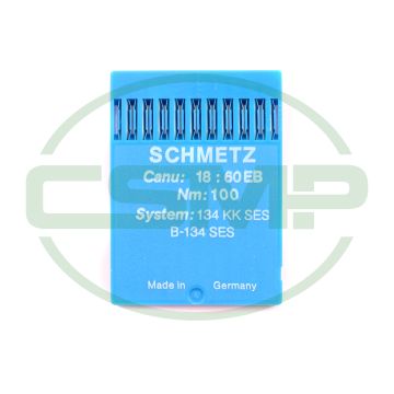 134KK SES SIZE 100 PACK OF 10 NEEDLES SCHMETZ