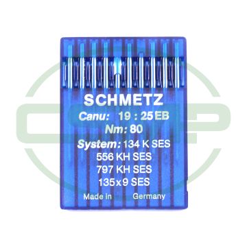 134K SES SIZE 80 PACK OF 10 NEEDLES SCHMETZ