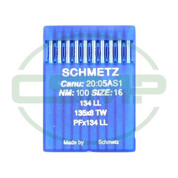 134LL SIZE 100 PACK OF 10 NEEDLES SCHMETZ