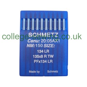 134LR SIZE 150 PACK OF 10 NEEDLES SCHMETZ