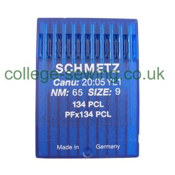 134 PCL SIZE 65 PACK OF 10 NEEDLES SCHMETZ