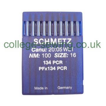 134 PCR SIZE 100 PACK OF 10 NEEDLES SCHMETZ DISCONTINUED