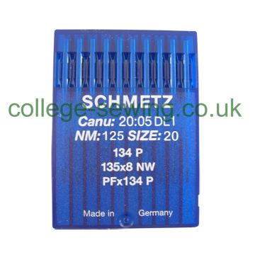 134P SIZE 125 PACK OF 10 NEEDLES SCHMETZ