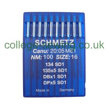 134 SD1 SIZE 100 PACK OF 10 NEEDLES SCHMETZ