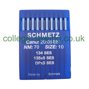 134 SES SIZE 70 PACK OF 10 NEEDLES SCHMETZ