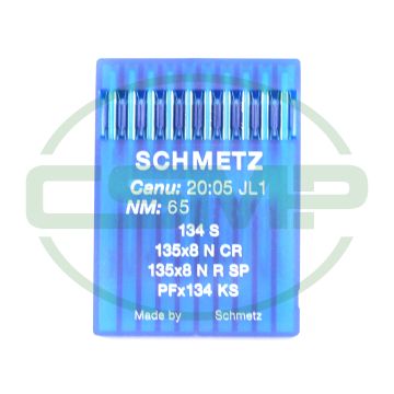 134S SIZE 65 PACK OF 10 NEEDLES SCHMETZ