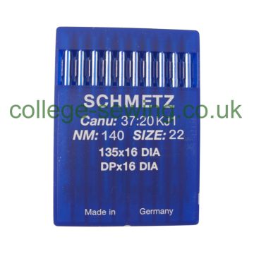 135X16DIA SIZE 140 PACK OF 10 NEEDLES SCHMETZ