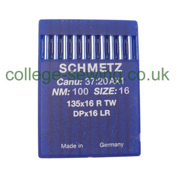 135X16NRTW SIZE 100 PACK OF 10 NEEDLES SCHMETZ