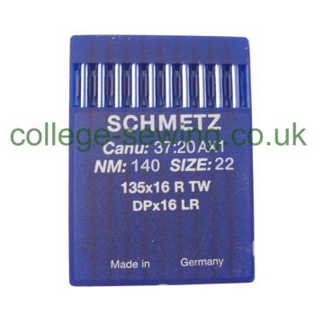 135X16NRTW SIZE 140 PACK OF 10 NEEDLES SCHMETZ