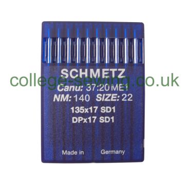 135X17 SD1 SIZE 140 PACK OF 10 NEEDLES SCHMETZ