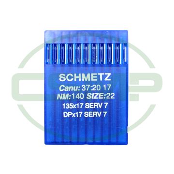 135X17 SERV7 SIZE 140 PACK OF 10 NEEDLES SCHMETZ