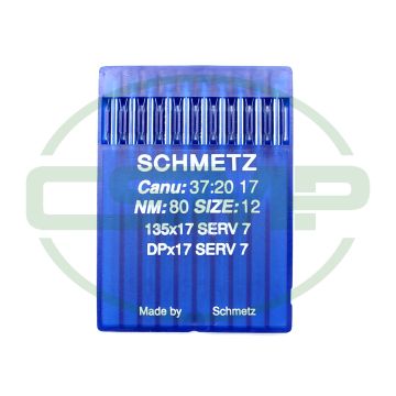 135X17 SERV7 SIZE 80 PACK OF 10 NEEDLES SCHMETZ