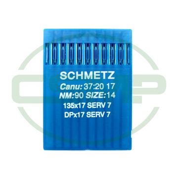 135X17 SERV7 SIZE 90 PACK OF 10 NEEDLES SCHMETZ