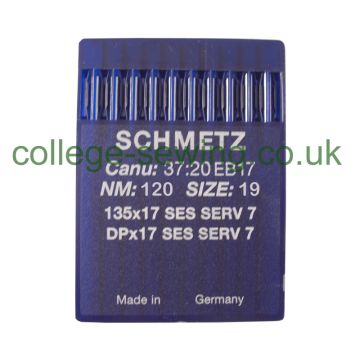 135X17 SES SERV7 SIZE 120 PACK OF 10 NEEDLES SCHMETZ