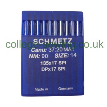 135X17SPI SIZE 90 PACK OF 10 NEEDLES SCHMETZ