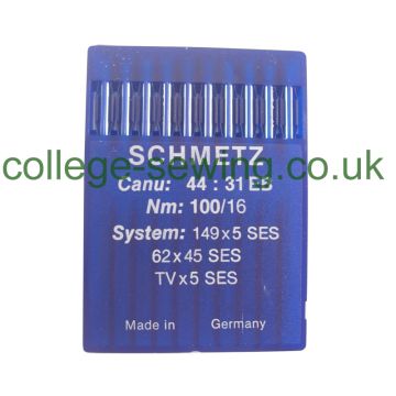 149X5SES SIZE 100 PACK OF 10 NEEDLES SCHMETZ