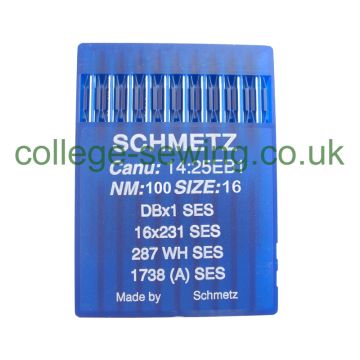 16X231 SES SIZE 100 PACK OF 10 NEEDLES SCHMETZ