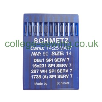 16X231 SPI SERV7 SIZE 90 PACK OF 10 NEEDLES SCHMETZ