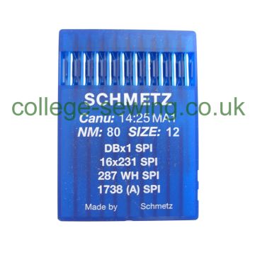 16X231 SPI SIZE 80 PACK OF 10 NEEDLES SCHMETZ