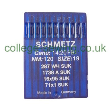 16X95 SUK SIZE 120 PACK OF 10 NEEDLES SCHMETZ