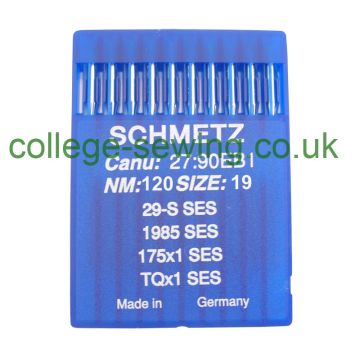 175X1 SES SIZE 120 PACK OF 10 NEEDLES SCHMETZ