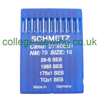 175X1 SES SIZE 70 PACK OF 10 NEEDLES SCHMETZ