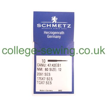 175X7 SES SIZE 80 PACK OF 10 NEEDLES SCHMETZ