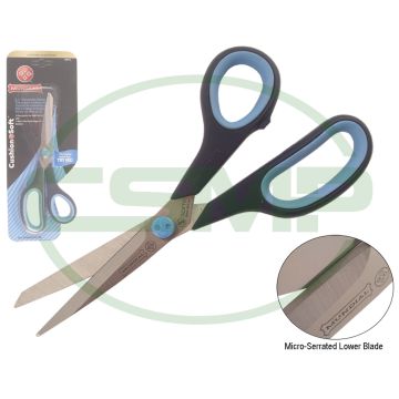 1860 8-1/2" SOFTGRIP SCISSOR DBLUE/LBLUE