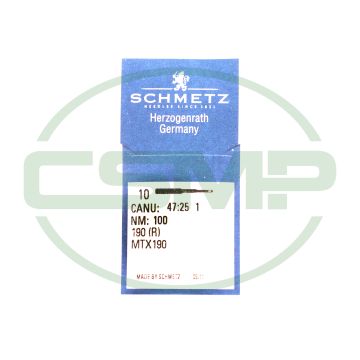 190R SIZE 100 PACK OF 10 NEEDLES SCHMETZ