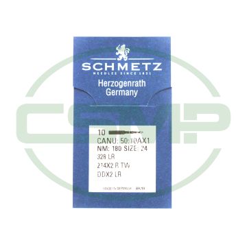 214X2NRTW SIZE 180 PACK OF 10 NEEDLES SCHMETZ