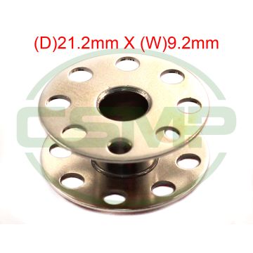 270010 STEEL BOBBIN WITH HOLES SEKI JAPAN