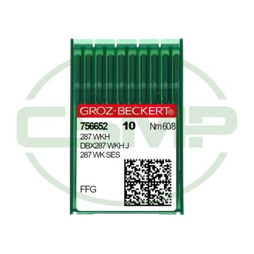 287WKH FFG/SES SIZE 60 PACK OF 10 NEEDLES GROZ BECKERT