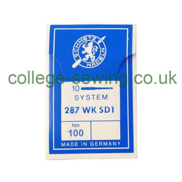 287WKHSD1 SIZE 100 PACK OF 10 NEEDLES SCHMETZ