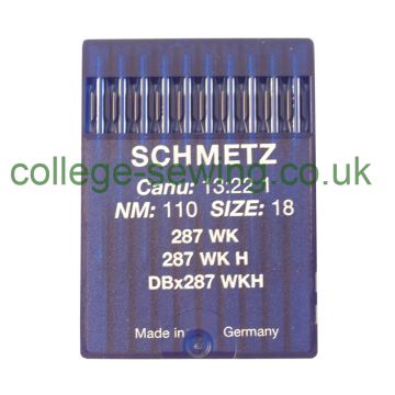 287WKH SIZE 110 PACK OF 10 NEEDLES SCHMETZ