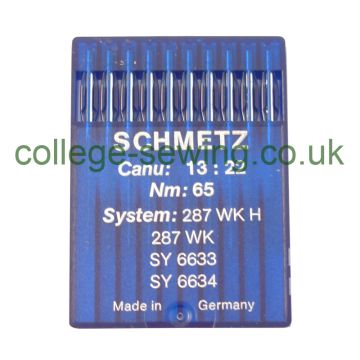 287WKH SIZE 65 PACK OF 10 NEEDLES SCHMETZ