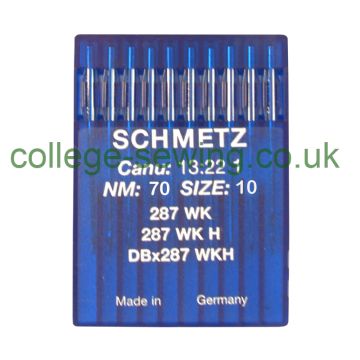 287WKH SIZE 70 PACK OF 10 NEEDLES SCHMETZ