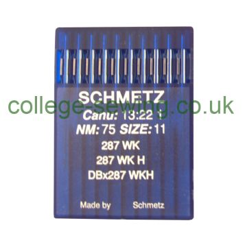 287WKH SIZE 75 PACK OF 10 NEEDLES SCHMETZ