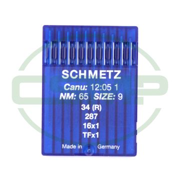 34R SIZE 65 PACK OF 10 NEEDLES SCHMETZ